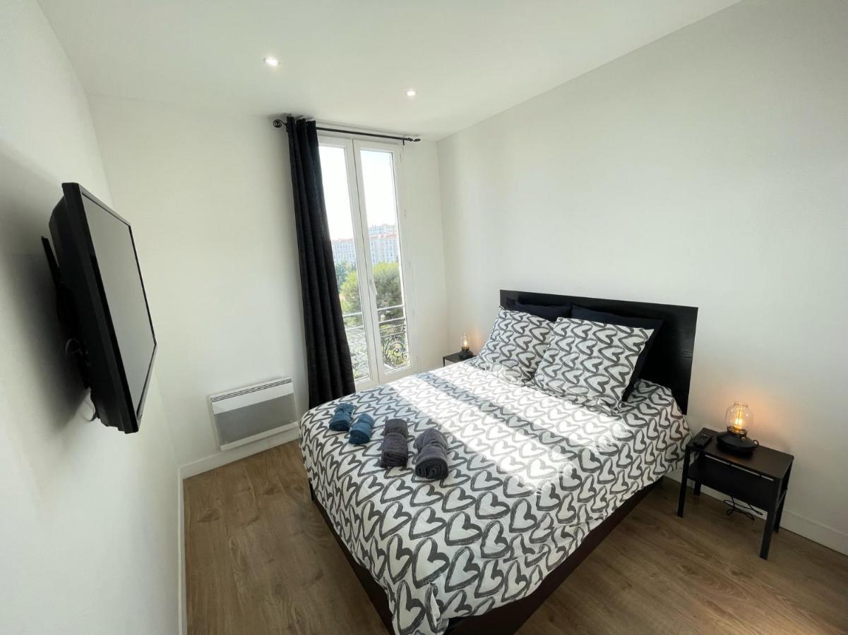Nice Renting - Cambrai - Luxurious Sea View Terrasse - King Bed - Parking - Ac - Fully Equipped 외부 사진