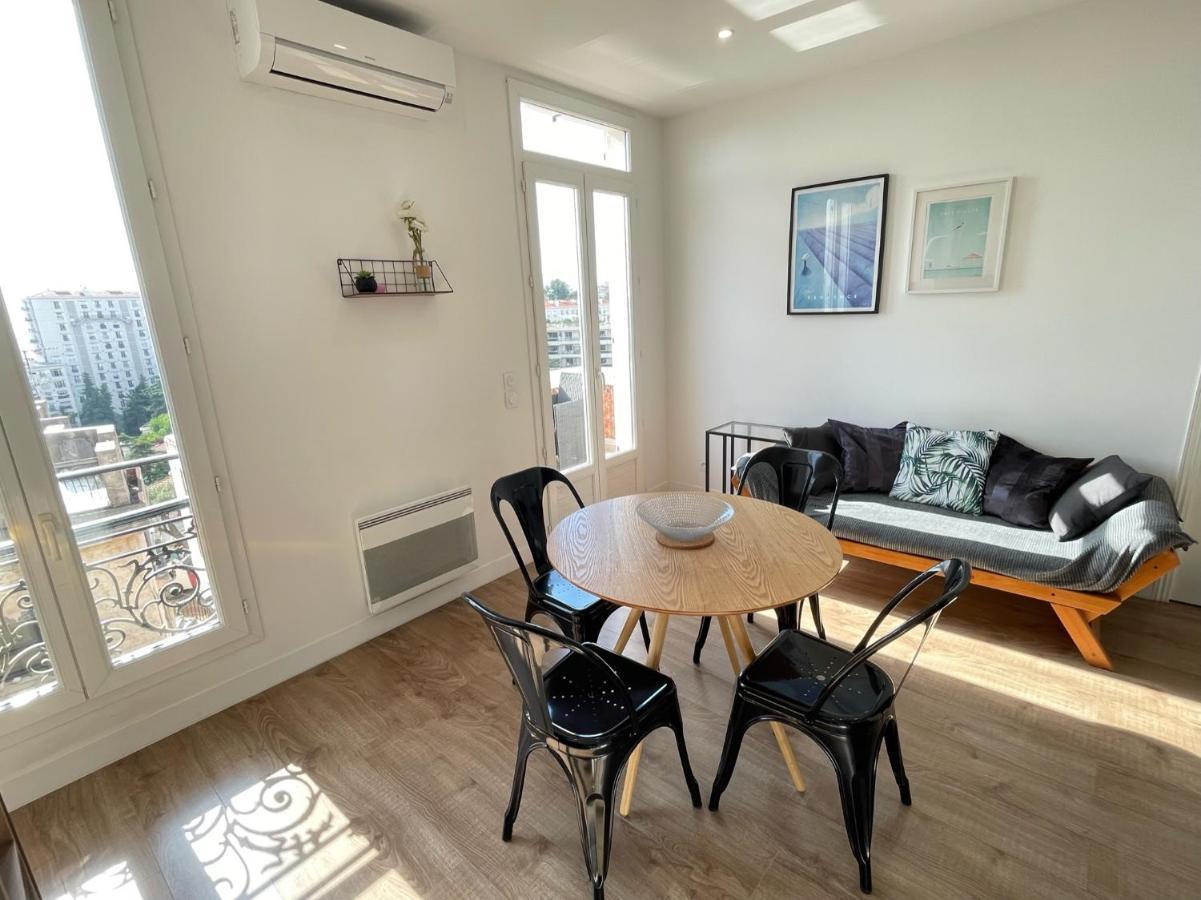 Nice Renting - Cambrai - Luxurious Sea View Terrasse - King Bed - Parking - Ac - Fully Equipped 외부 사진